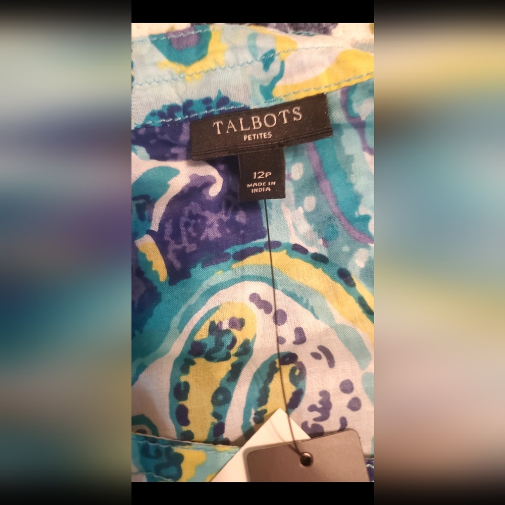 Talbots top - Picture 3 of 4